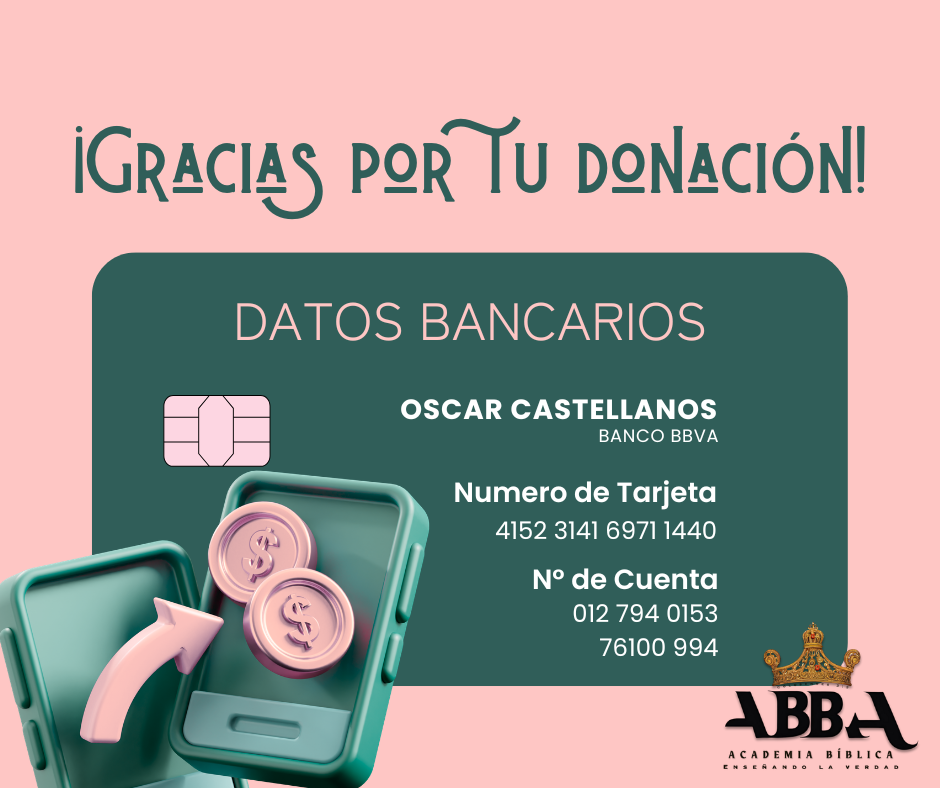 Datos de donación