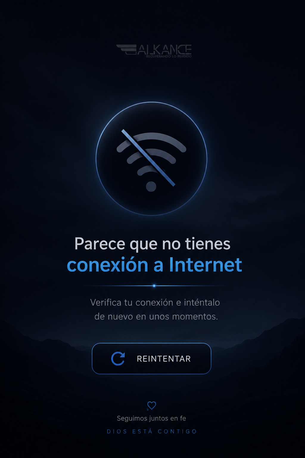 Parece que no tienes conexión a Internet